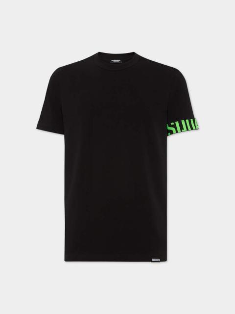 DSQUARED2 LOGO CUFF T-SHIRT