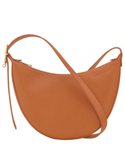 Le Foulonné S Crossbody bag Amber - Leather