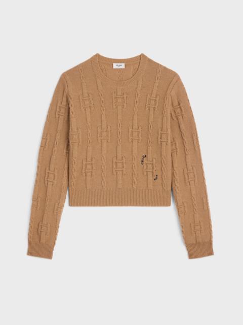 crewneck sweater IN chains cashmere