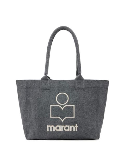 Gray Yenky Zipped Tote