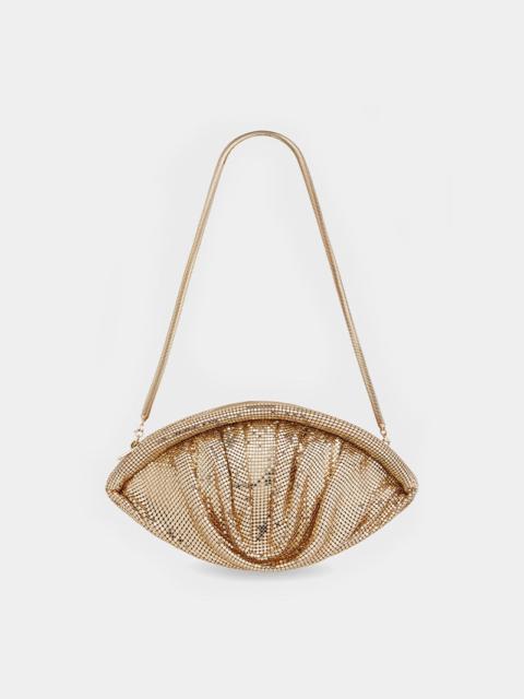 GOLD MESH EVENING CLUTCH