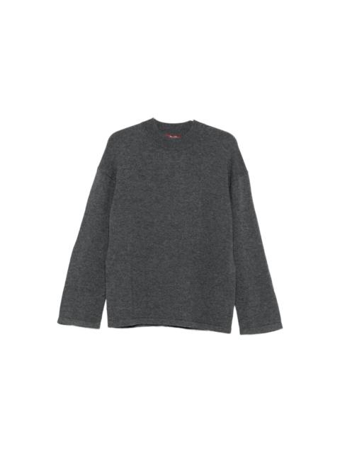 Crew Neck Sweater In Cashmere Wool