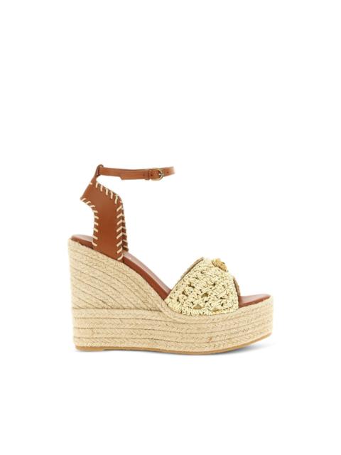 La Medusa woven espadrilles