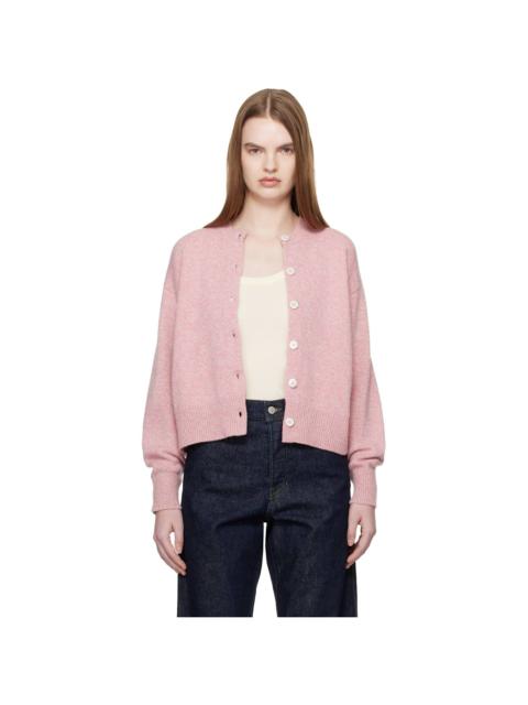 Pink Ada Crewneck Cardigan
