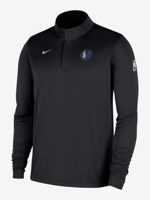 Dallas Mavericks Men's Nike Dri-FIT NBA 1/4-Zip Long-Sleeve Top