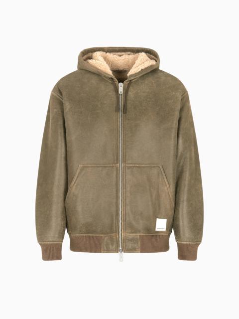 NEW YORK CAPSULE COLLECTION LAMB SHEARLING OVERSIZED-FIT BLOUSON