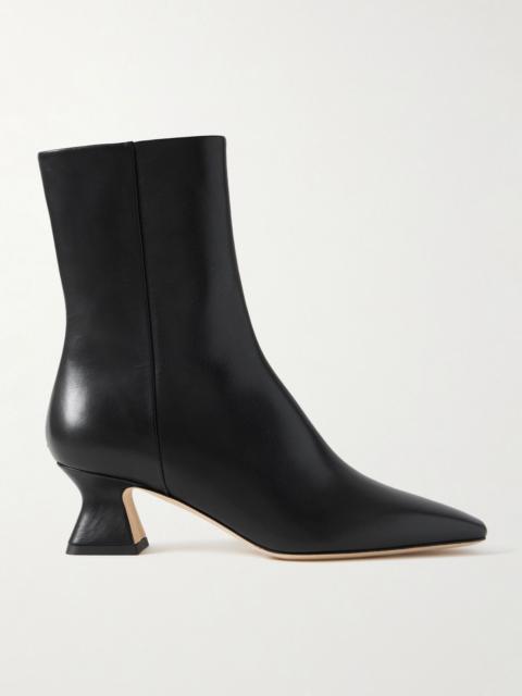 Koko leather ankle boots Black