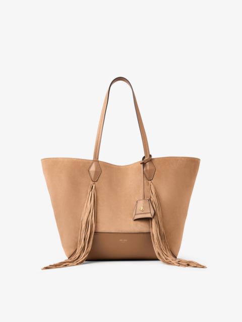 Diamond Tote M
Toffee Suede Tote Bag With Fringes