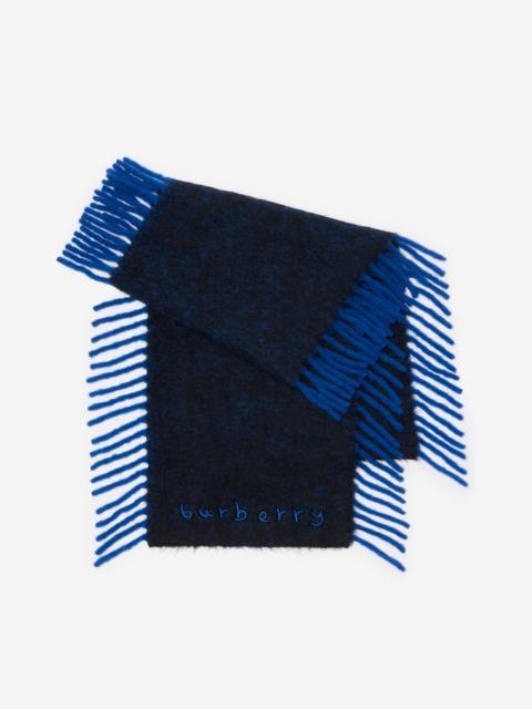 Alpaca Wool Blend Happy Scarf