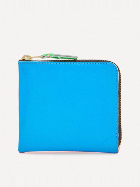 Leather Super Fluo Wallet