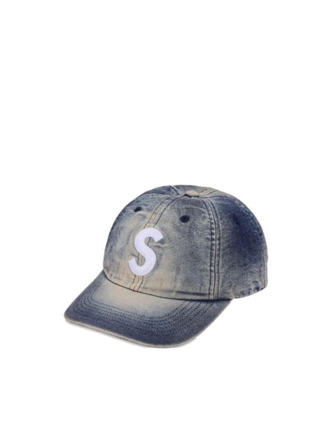 cordura denim logo-detail cap