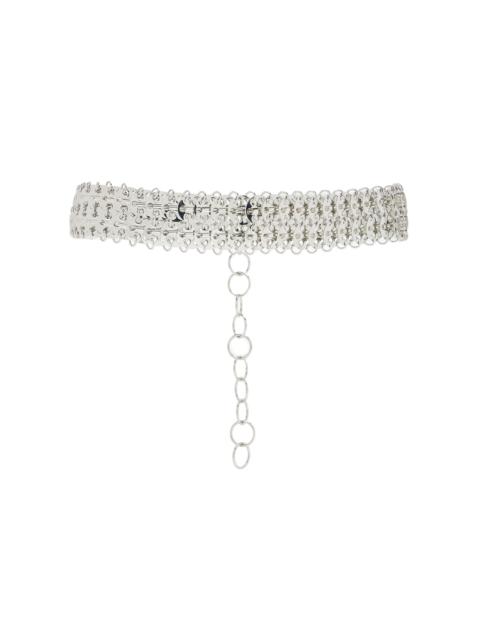Chainmail Boucle Belt silver