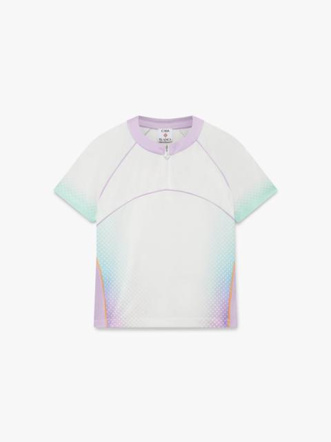 Glass Gradient Short Sleeve Football Mesh Shirt | Casablanca Paris