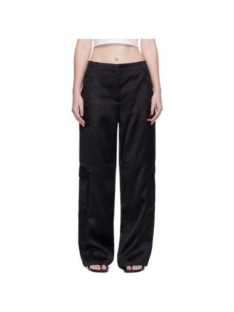 Black Mountain Camo Cargo Trousers