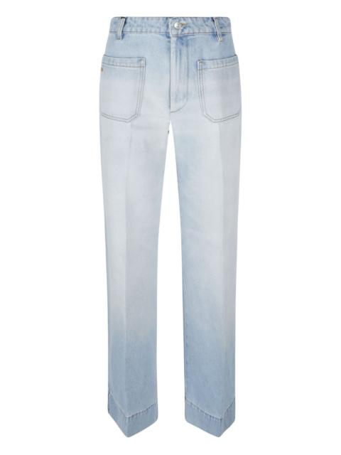 straight-leg jeans