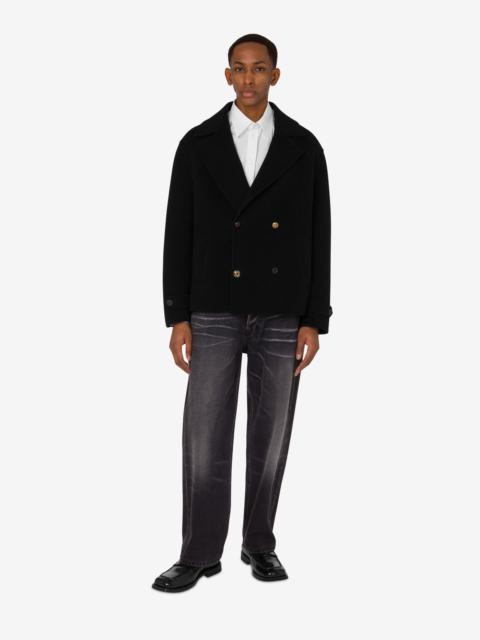 WOOL CLOTH JACKET LAUREL CROWN