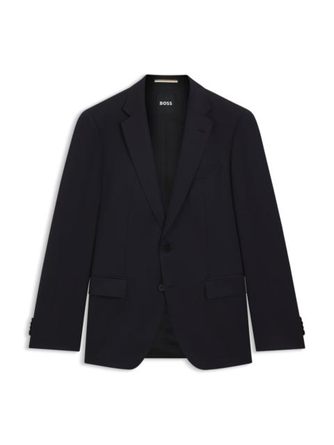 SLIM-FIT SUIT JACKET IN VIRGIN-WOOL SERGE