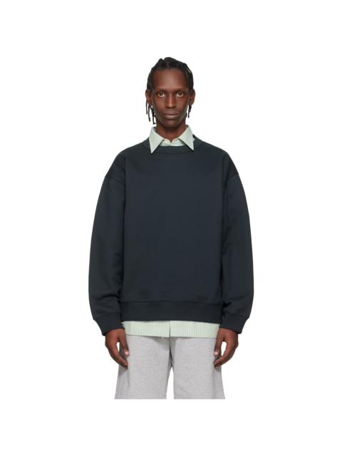 Black Oversized Sweatshirt