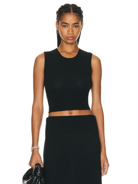 Lauren Sleeveless Crewneck Top