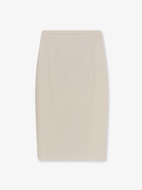 Mxmotre Stretch Virgin Wool Skirt
