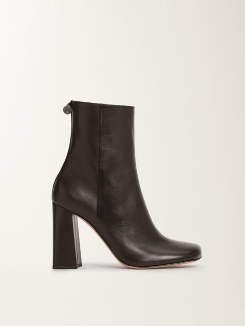 Nappa leather ankle boots
