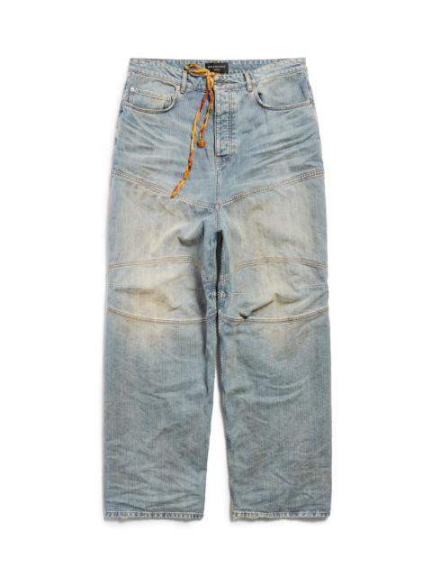 Men's Baggy Pants in Light Blue