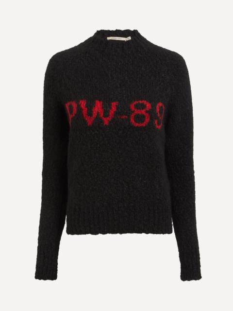 Black Solo Raglan Sleeve Jumper