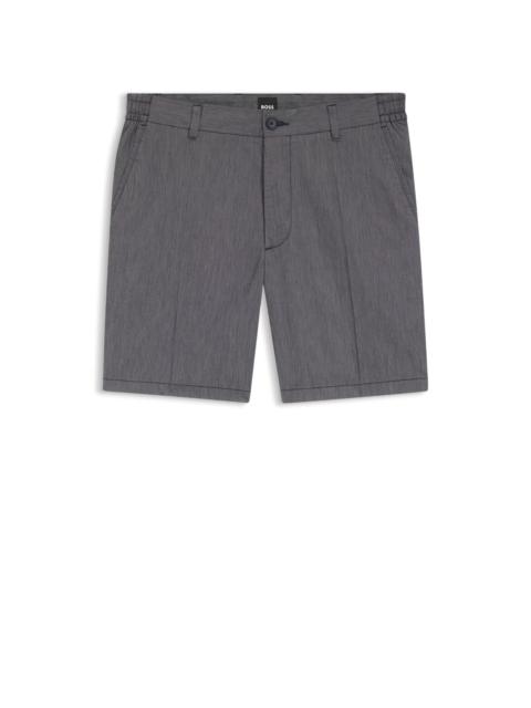 STRETCH-COTTON SHORTS IN A MODERN FIT