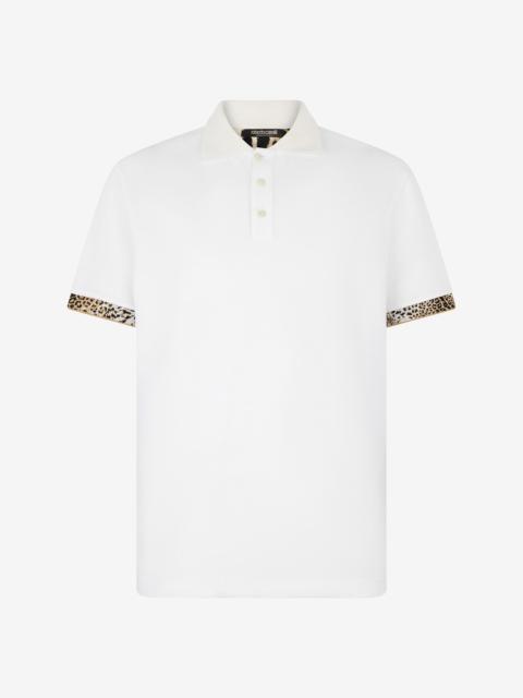 Polo With Jaguar Skin Details