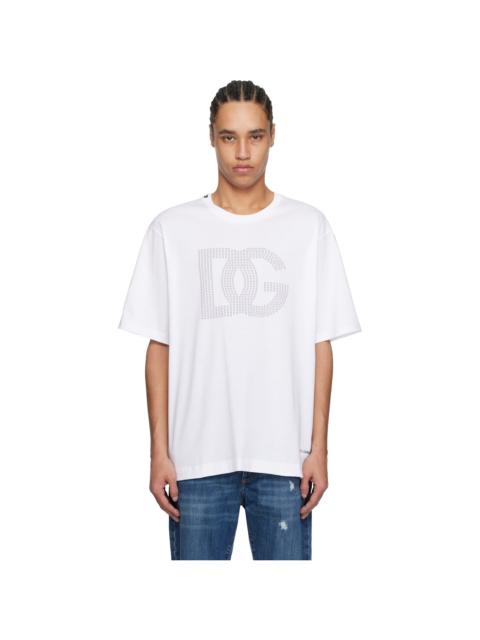 White DG Logo T-shirt