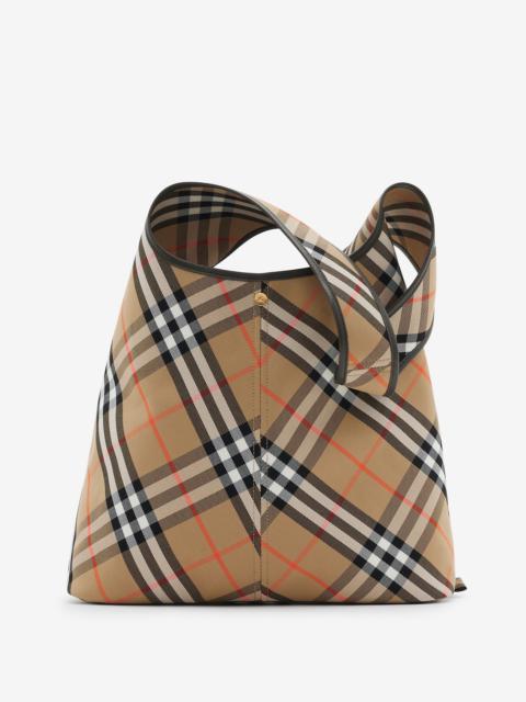 Large Check Shoulder Bag