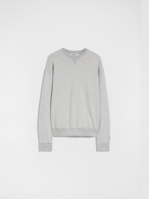 Cotton Terry Crew-Neck Sweatshirt
