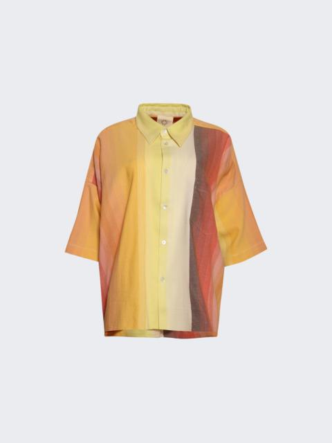 The Short Sleeve Oversized Shirt Stripe 29