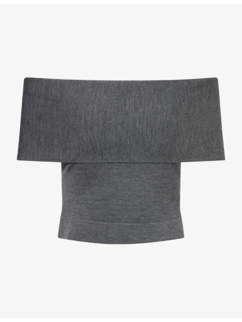 Callahan Off-Shoulder Wool Top