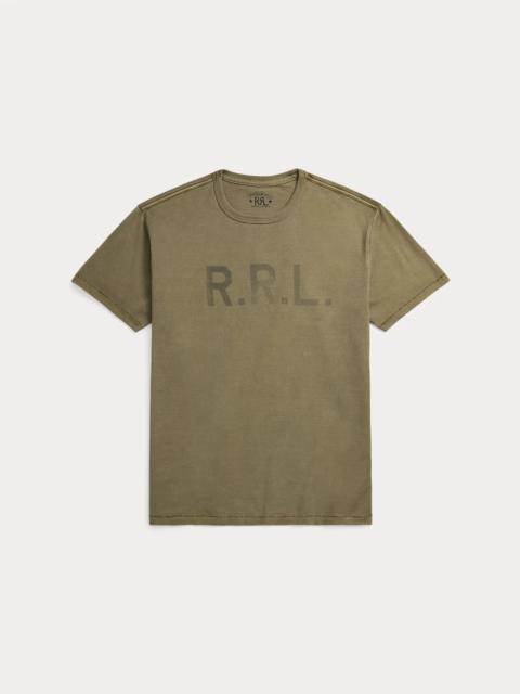 Garment-Dyed Logo Jersey T-Shirt