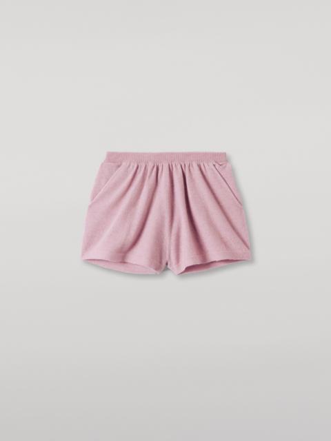 Cove Light Pink Cashmere Shorts
