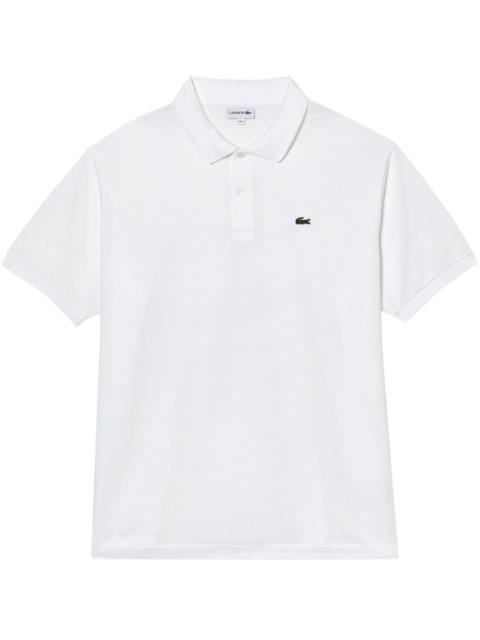 appliqué "White" polo shirt