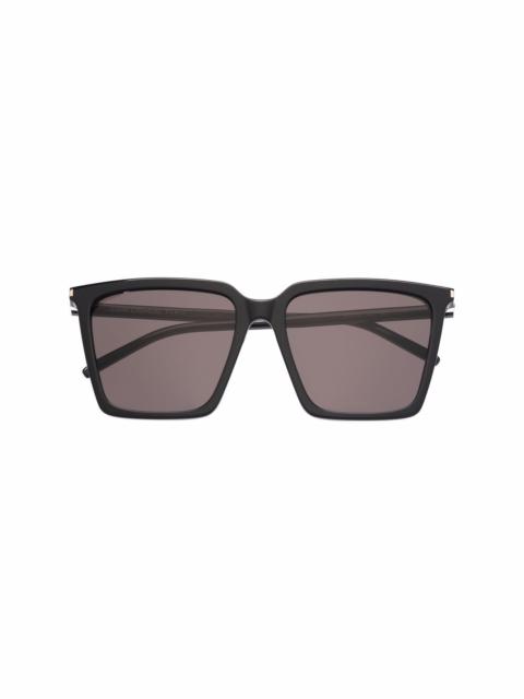 oversized square sunglasses