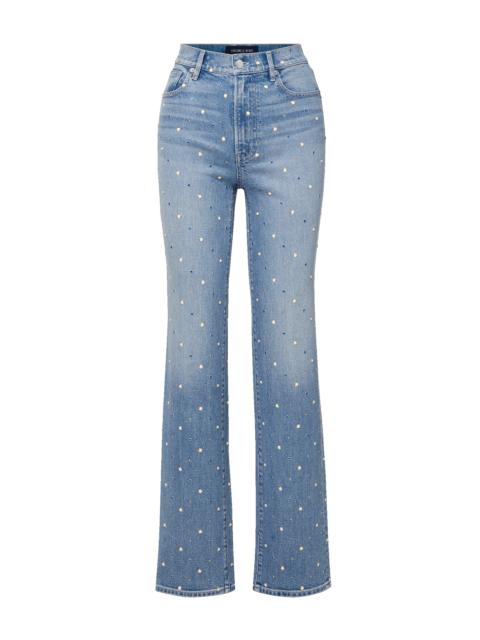 DYLAN EMBELLISHED STRAIGHT-LEG JEAN