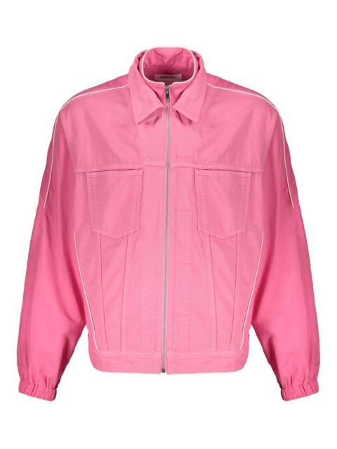 contrast-piping utility jacket