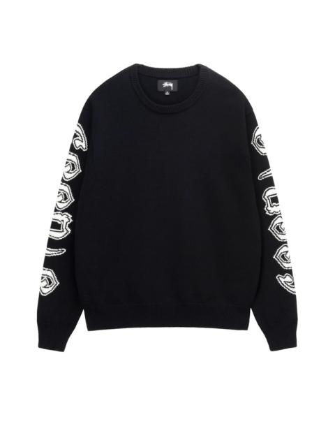 Sleeve Logo Sweater Black