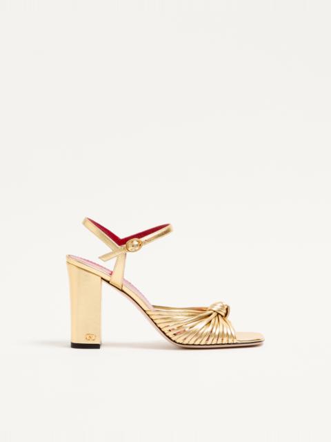 ANNET LAMINATED NAPPA SANDAL 90MM