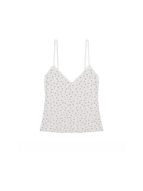 The Long Cami Blue Fields