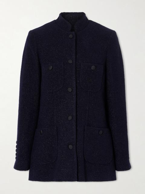 Raja Metallic Wool-blend Bouclé-tweed Jacket