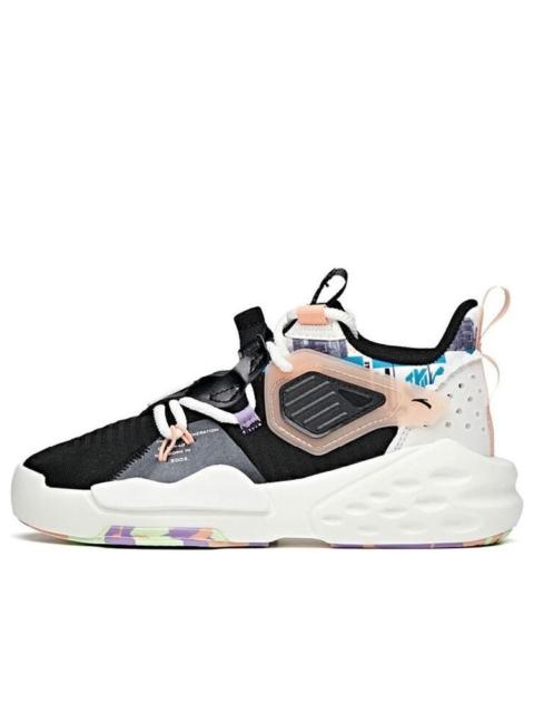 (WMNS) ANTA Badao Mid 'Black Pink White' 122128084-5