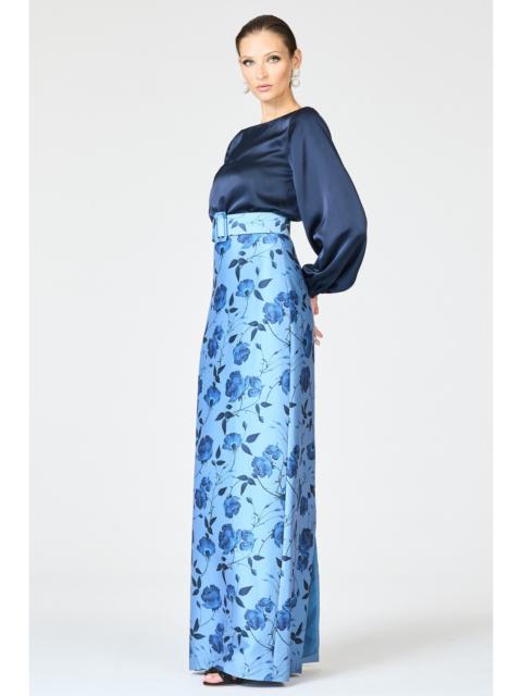 ASTOR GOWN - WILD STEEL ROSES