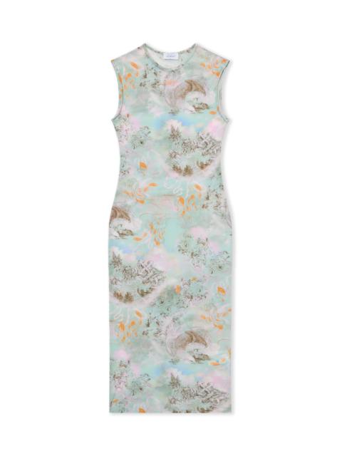 Light Jersey Storytelling Sleeveless Dress