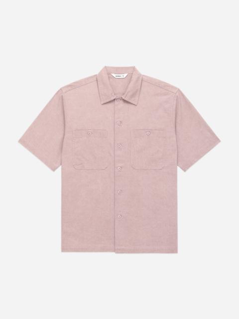 Short Sleeve Workshirt - Blush Twill