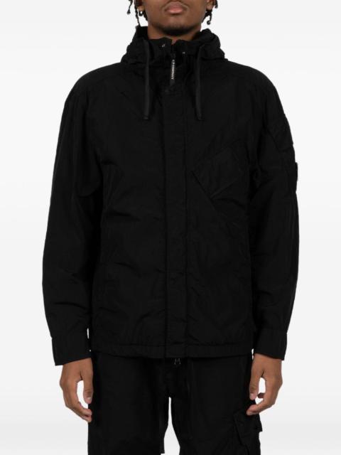 hooded pocket jacket