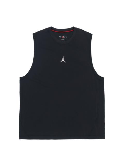 Air Jordan Casual Breathable Running Solid Color Sports Basketball Breathable Vest Black DM1828-010